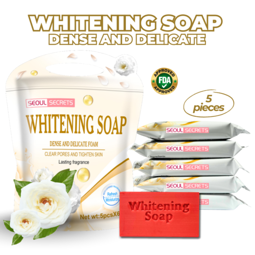 WHITENING SOAP DENSE AND DELICATE 5PCS X 70G
