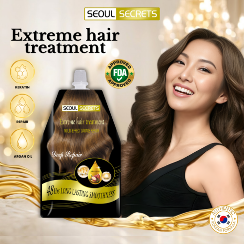 KERATIN HAIR TREATMENT DEEP REPAIR 48hrs Long Lasting Smoothness 320ML