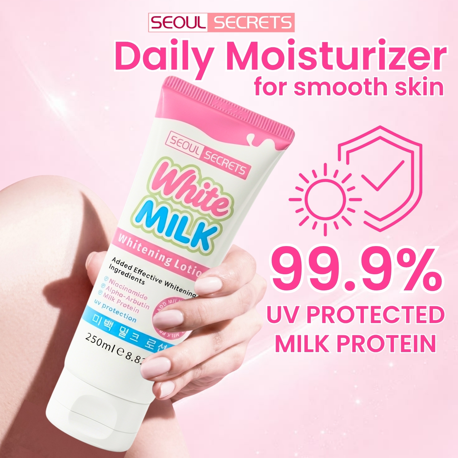 WHITENING MILK LOTION 250ML – Image 4