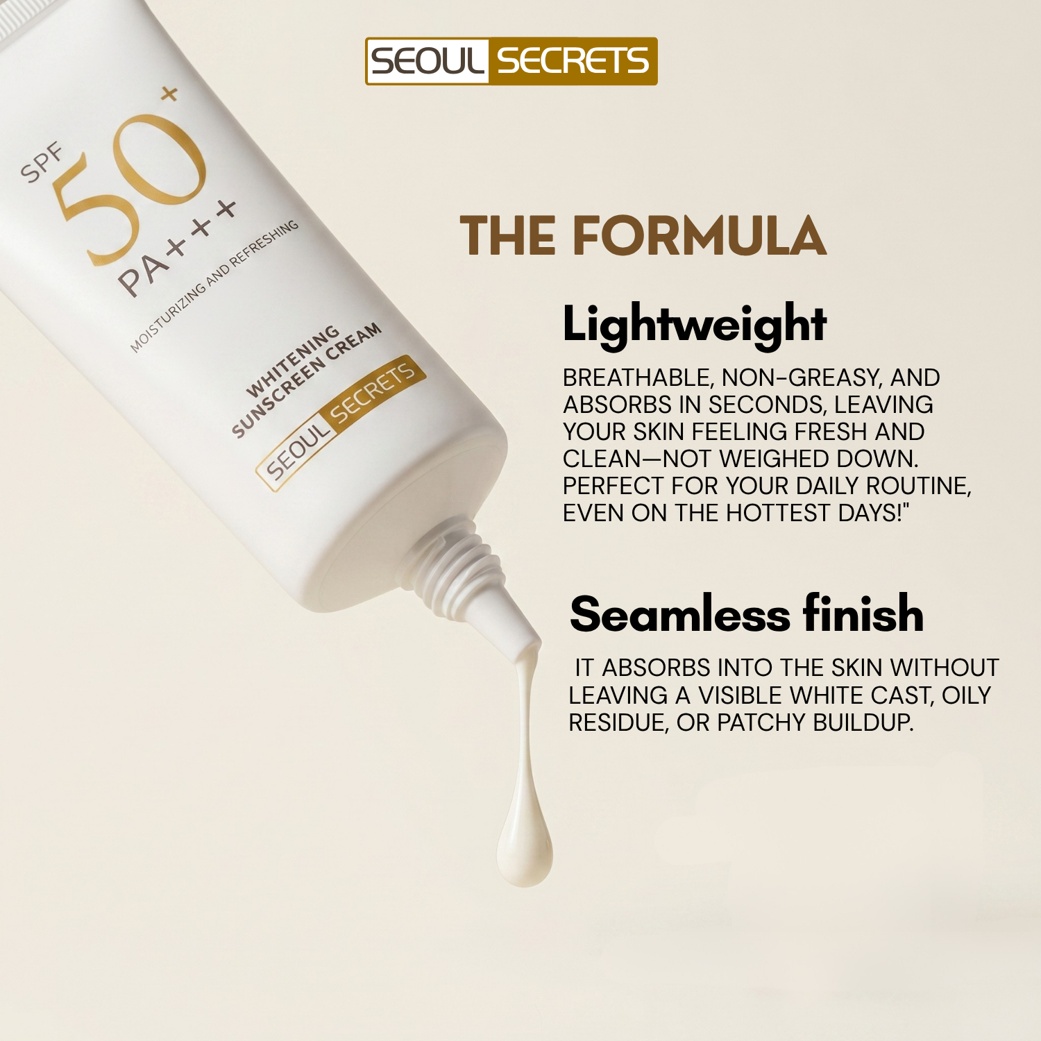 WHITENING SUNSCREEN SPF 50 PA+++ - 图片 8