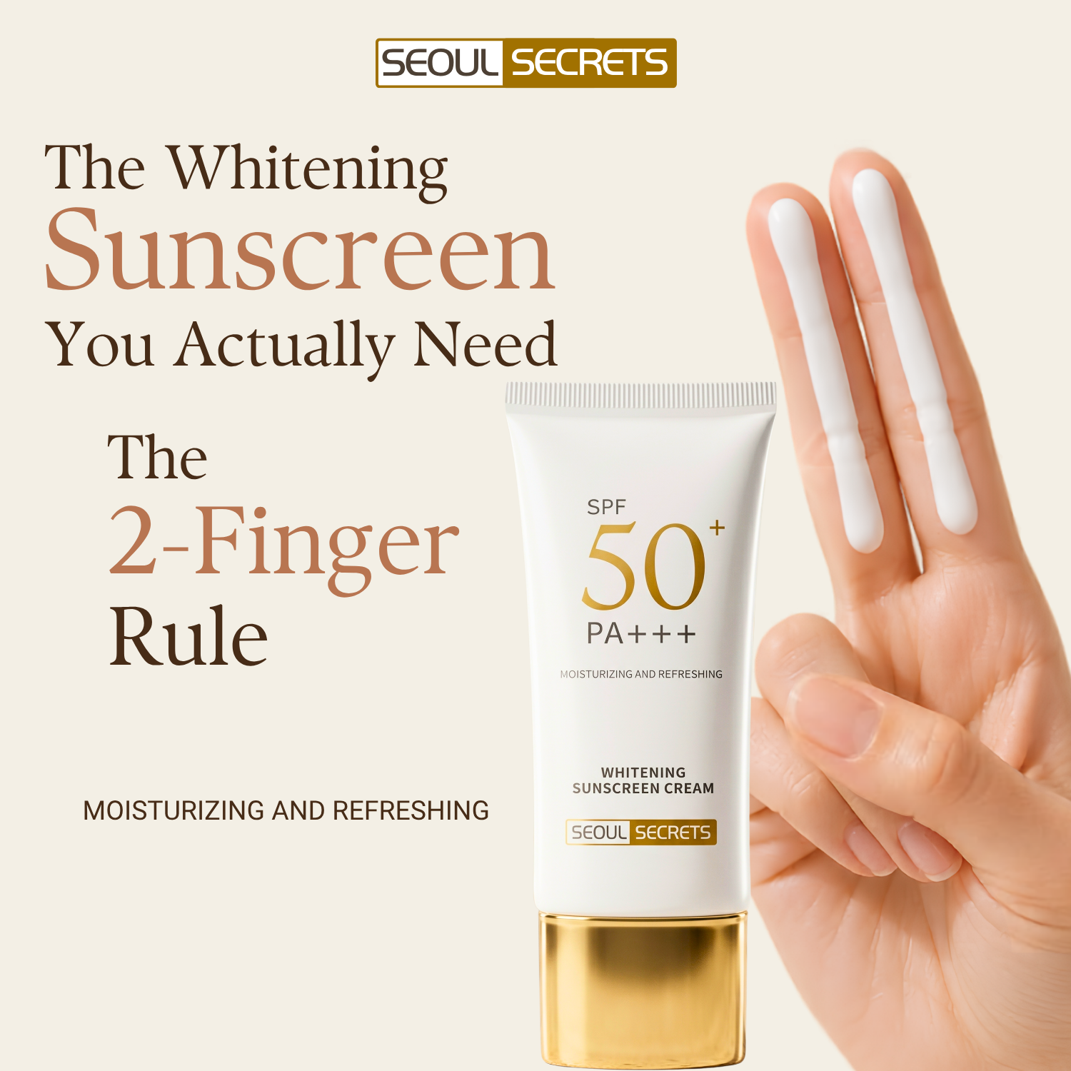 WHITENING SUNSCREEN SPF 50 PA+++ - 图片 5