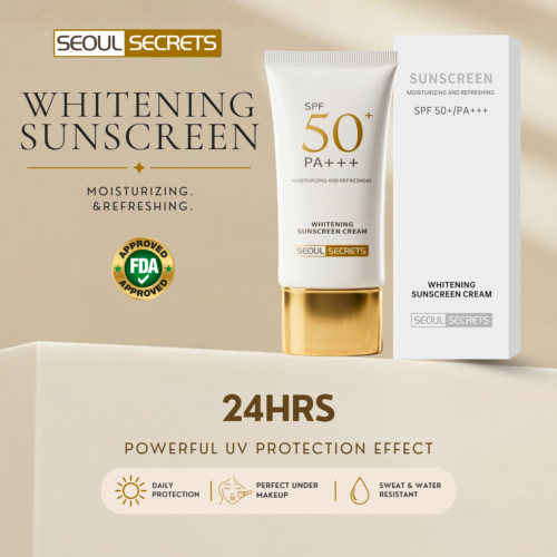 WHITENING SUNSCREEN SPF 50 PA+++
